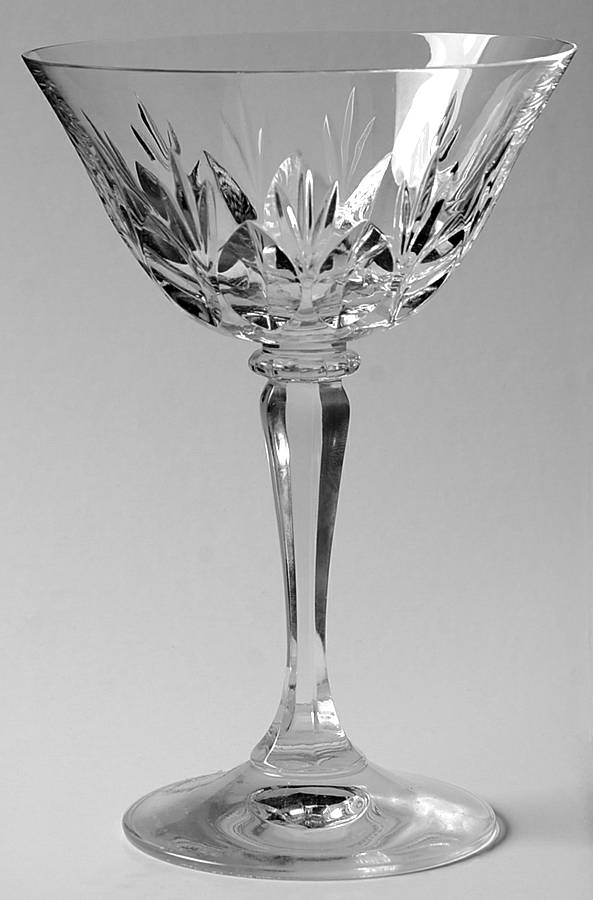 Serena Champagne/Tall Sherbet by Gorham Crystal-1