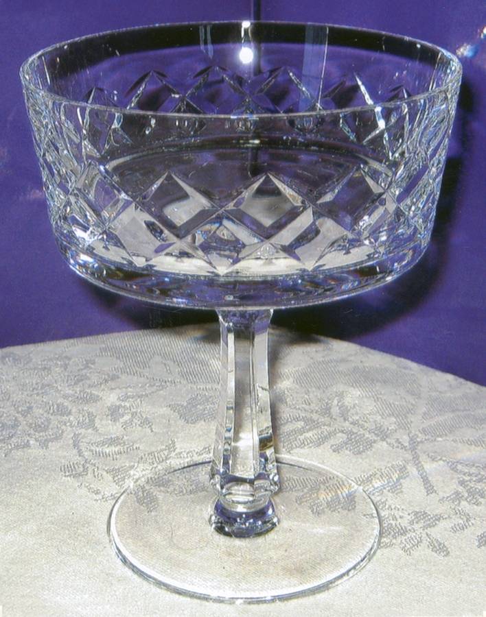 Sheffield Champagne/Tall Sherbet by Gorham Crystal-1