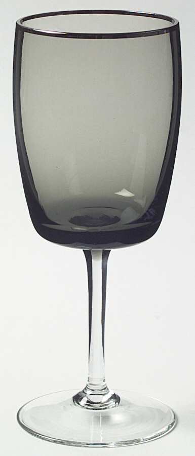 Spring Platinum Green Water Goblet by Gorham Crystal-1