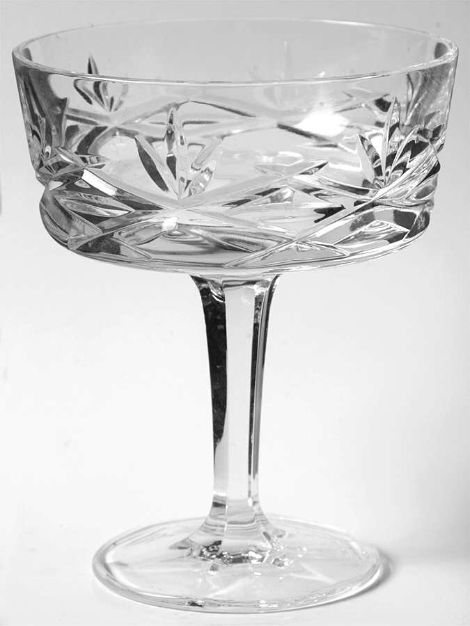 Stanford Champagne/Tall Sherbet by Gorham Crystal-1