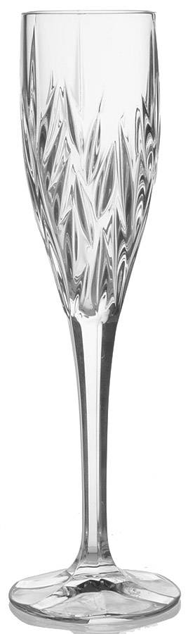 Star Blossom Fluted Champagne by Gorham Crystal-1