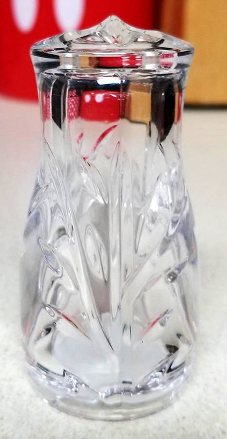 Star Blossom Stoppered Shaker by Gorham Crystal-1
