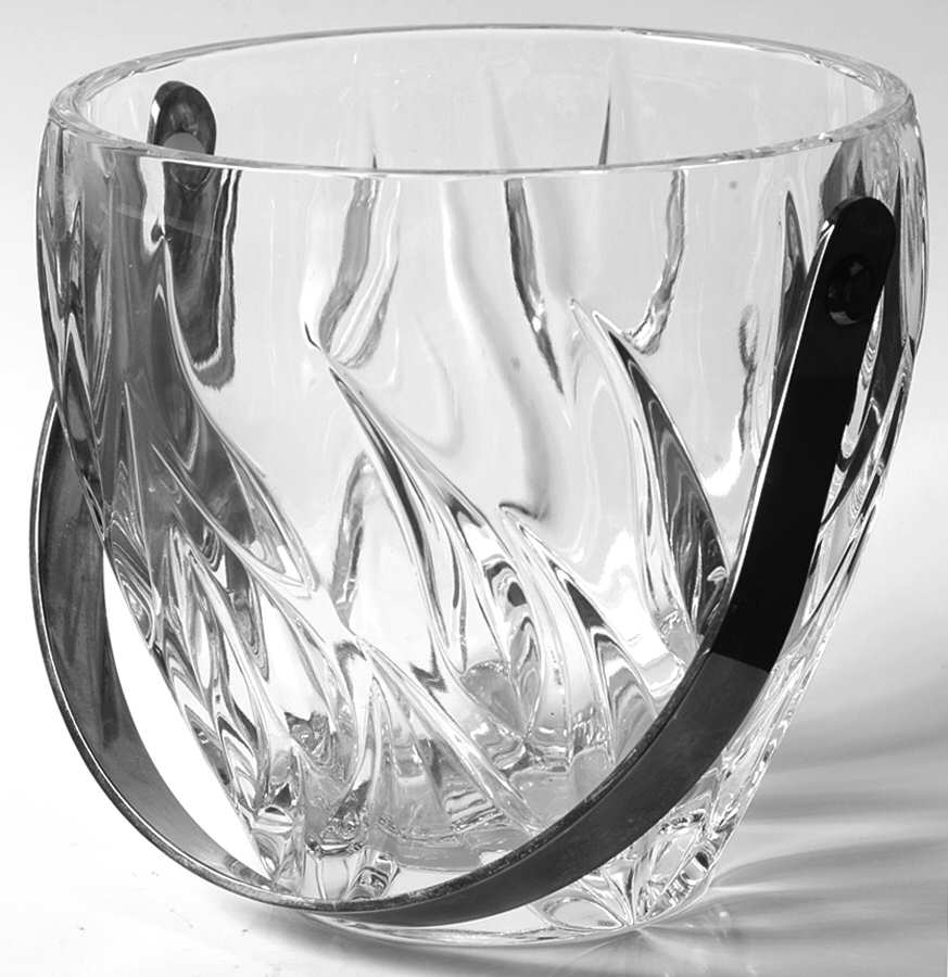 Star Blossom Ice Bucket by Gorham Crystal-1