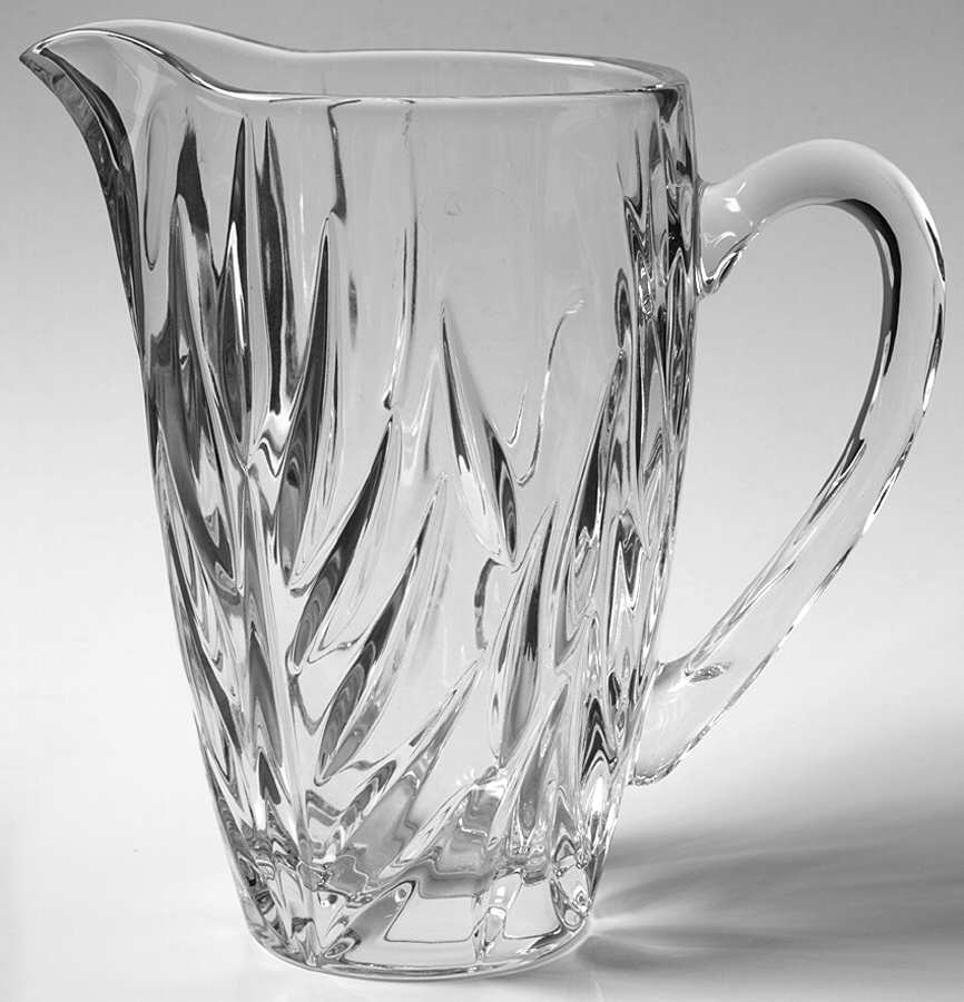 Star Blossom 38 Oz Pitcher by Gorham Crystal-1