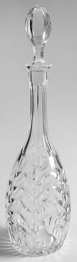 Strasbourg (Full Lead, Newer) Wine Decanter & Stopper by Gorham Crystal-1