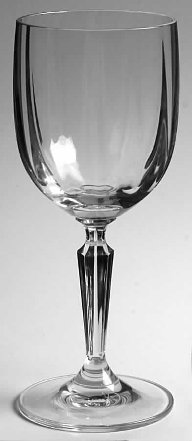 Sunset Water Goblet by Gorham Crystal-1