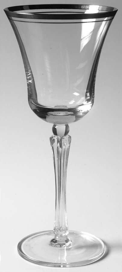 Theme Platinum Wine Glass by Gorham Crystal-1