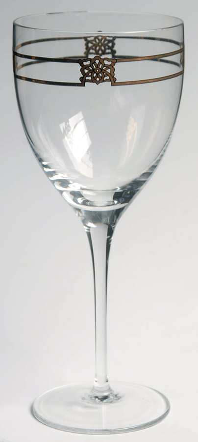 Triomphe Water Goblet by Gorham Crystal-1
