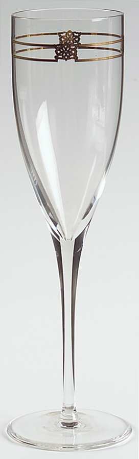 Triomphe Fluted Champagne by Gorham Crystal-1