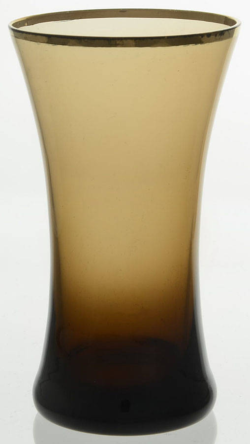 Valencia Brown Flat Juice Glass by Gorham Crystal-1