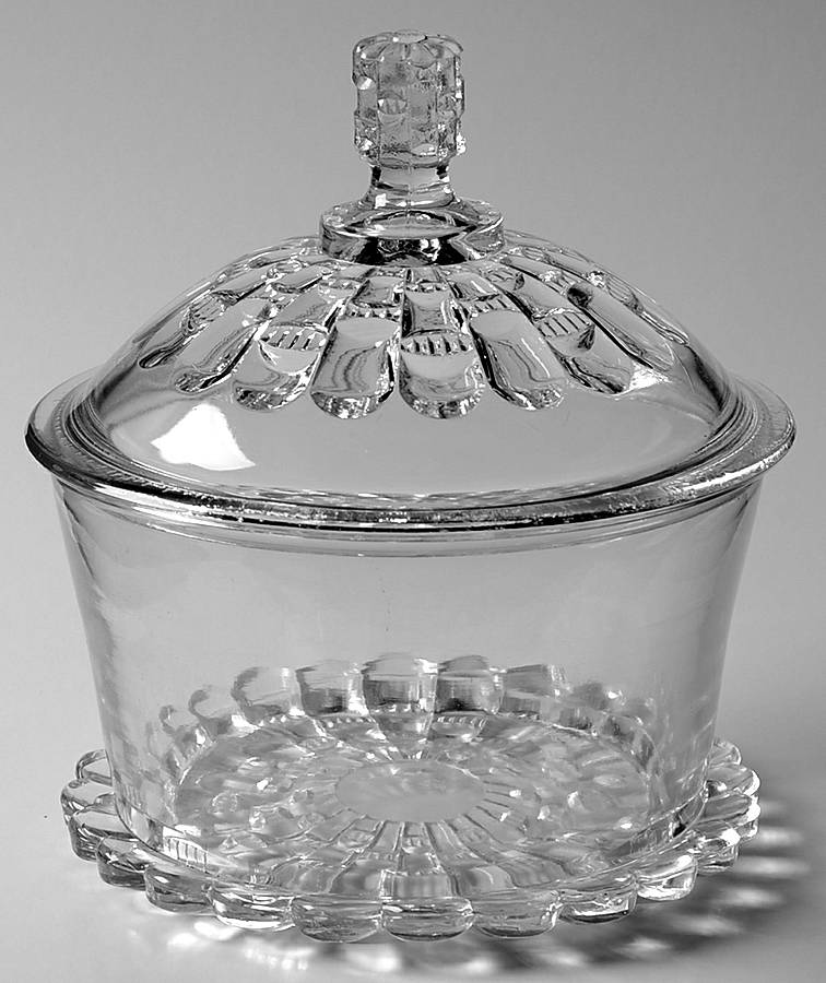 Cut Log Candy Dish & Lid by Greensburg-1
