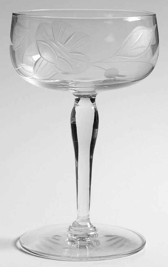 1500-17 Champagne/Tall Sherbet by Glastonbury - Lotus-1
