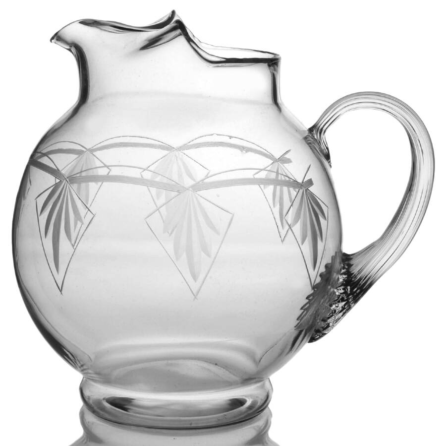 2010-7 Pitcher by Glastonbury - Lotus-1