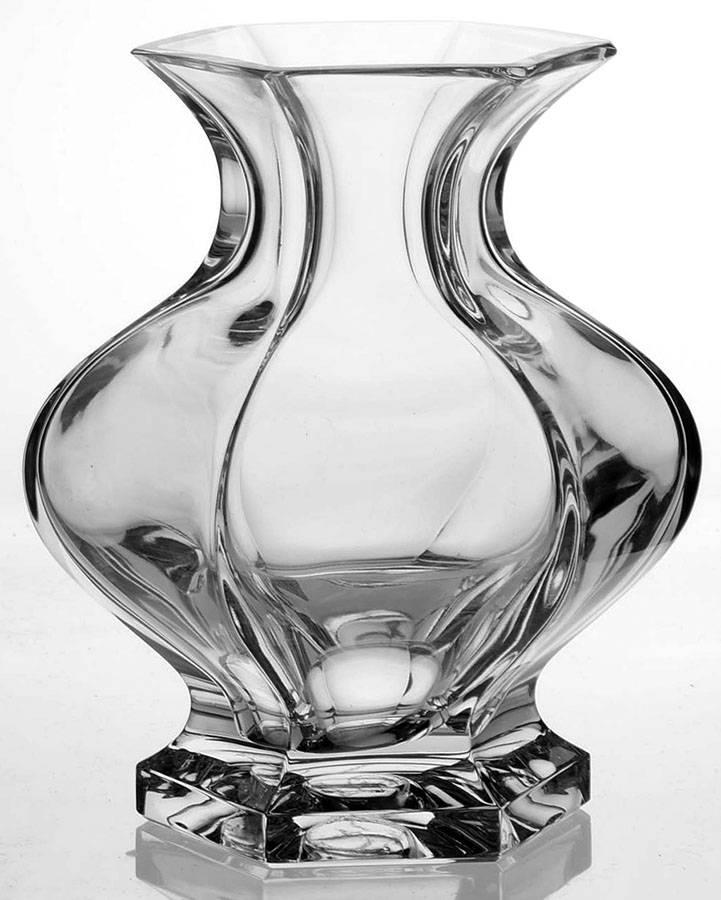 Sovereign  6" Flower Vase by Gorham Crystal-1