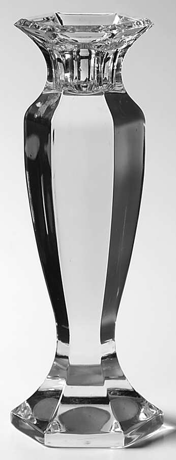 Sovereign  7" Single Light Candlestick by Gorham Crystal-1