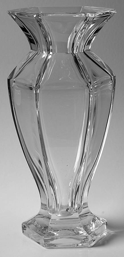 Sovereign  10" Flower Vase by Gorham Crystal-1