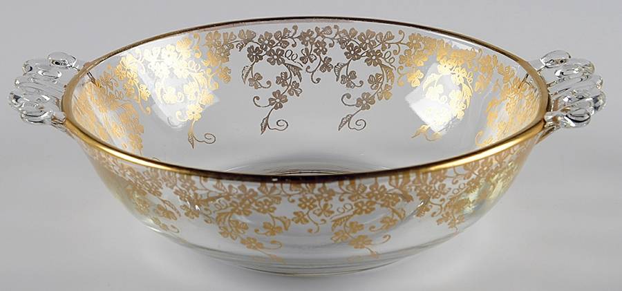 Ivy (Decoration 75, Giftware) Handled Sweet Meat by Glastonbury - Lotus-1