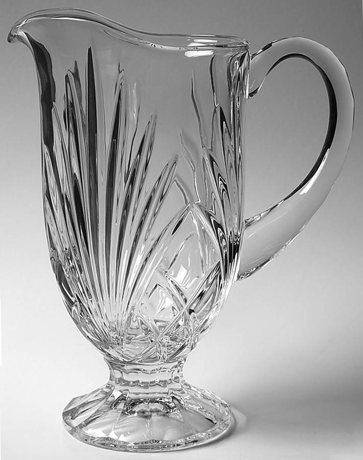 Rosewood (Newer) 48 Oz Pitcher by Gorham Crystal-1