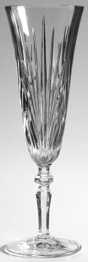 Rosewood (Newer) Fluted Champagne by Gorham Crystal-1
