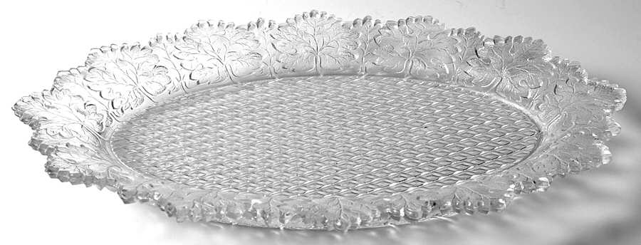 Maple Leaf 13" Oblong Tray by Gillinder-1