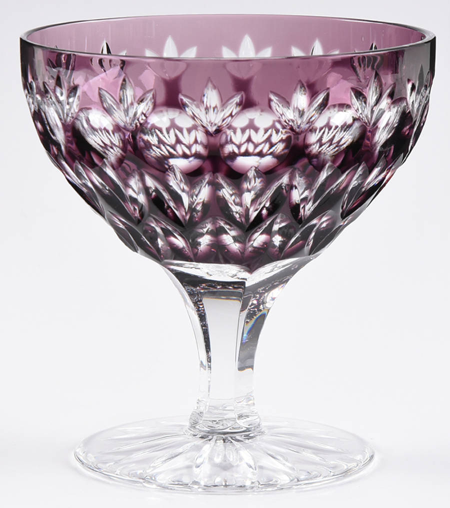 Dynasty Amethyst Footed Dessert by Godinger-1