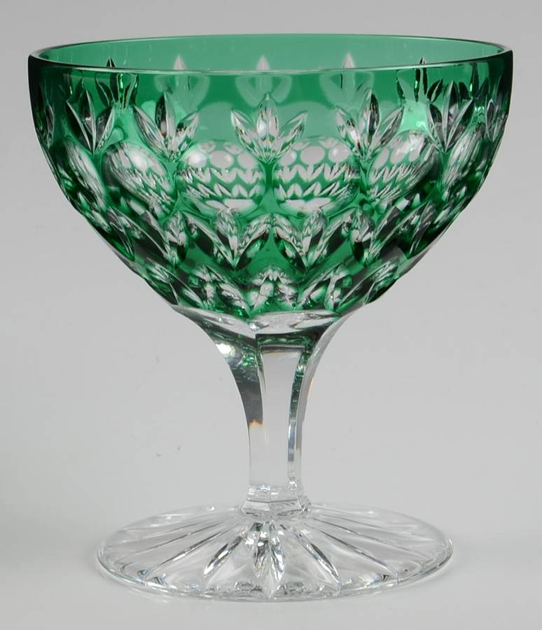 Dynasty Green Footed Dessert by Godinger-1