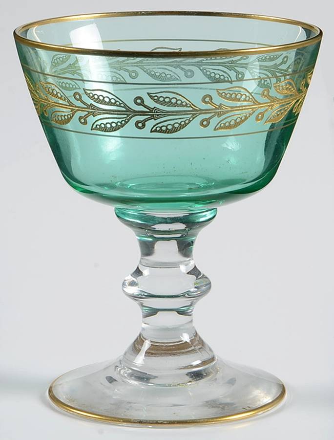 Empire Champagne/Tall Sherbet by Glastonbury - Lotus-1