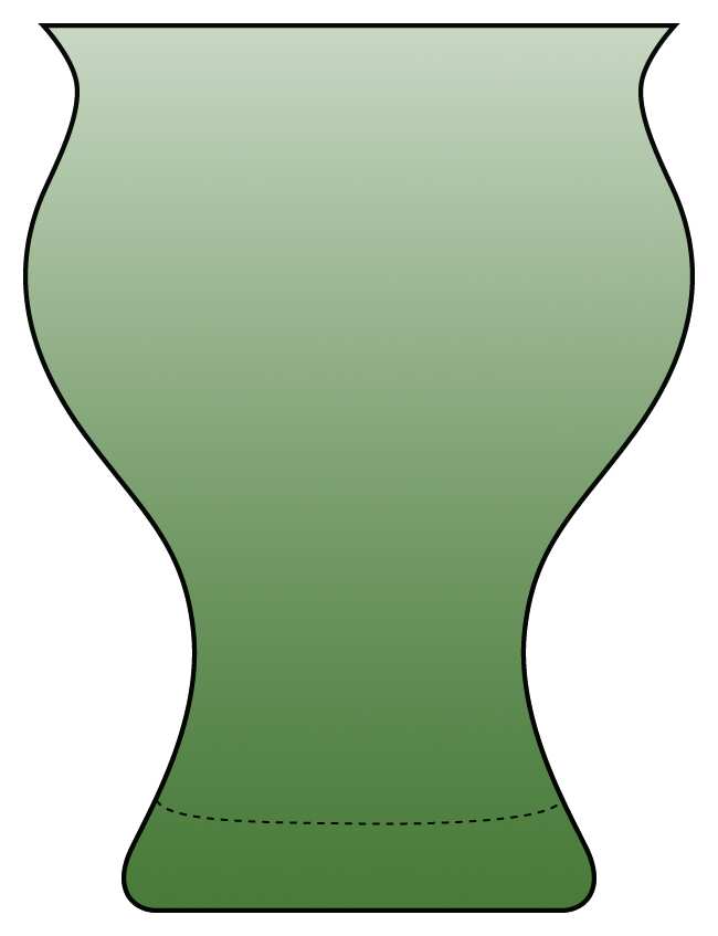 Amigo Green Water Goblet by Gorham Crystal-1
