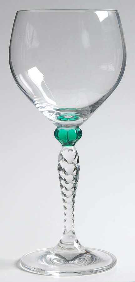 Ariana Emerald Wine Glass by Gorham Crystal-1