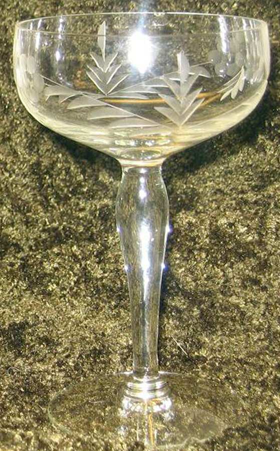 1500-7 Champagne/Tall Sherbet by Glastonbury - Lotus-1