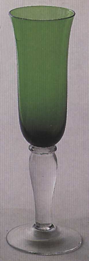 Colonial Green  Fluted Champagne by Gibson-1