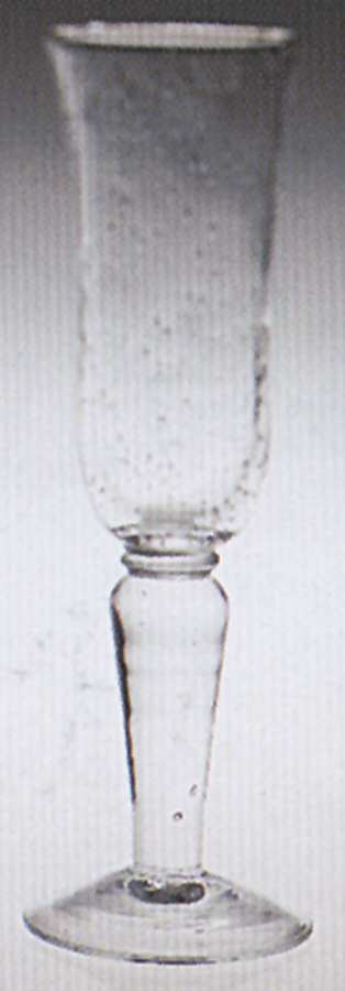 Clear Bubble Fluted Champagne by Gibson-1