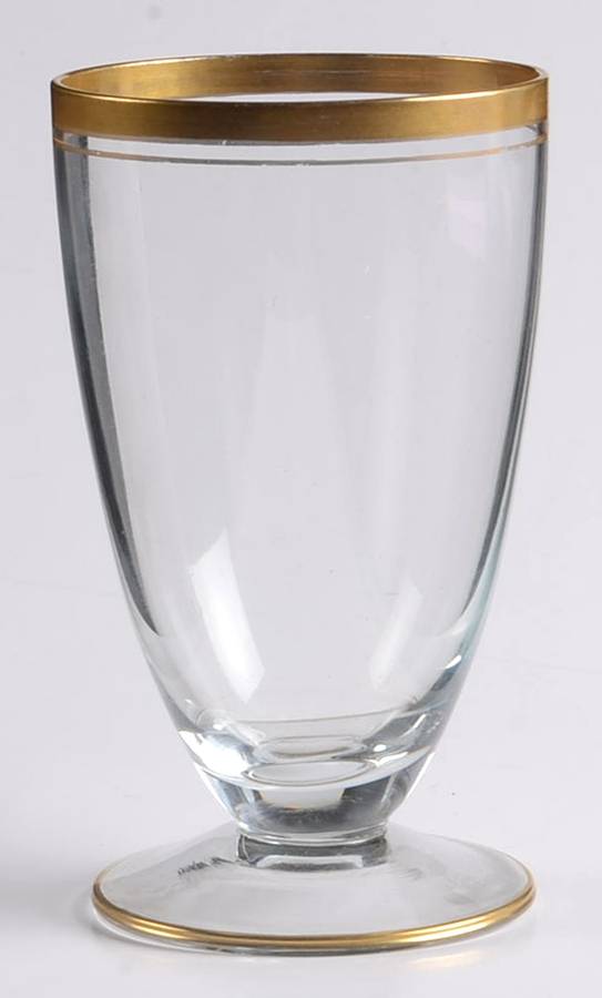 86-1 Footed Tumbler by Glastonbury - Lotus-1