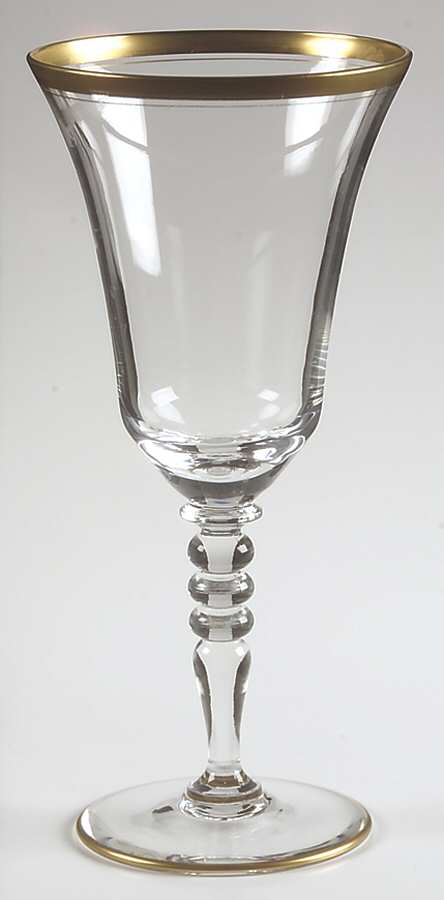 86-1 Water Goblet by Glastonbury - Lotus-1