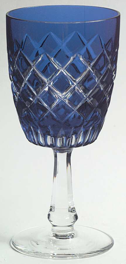 Fairfax Cobalt Wine Glass by Gorham Crystal-1