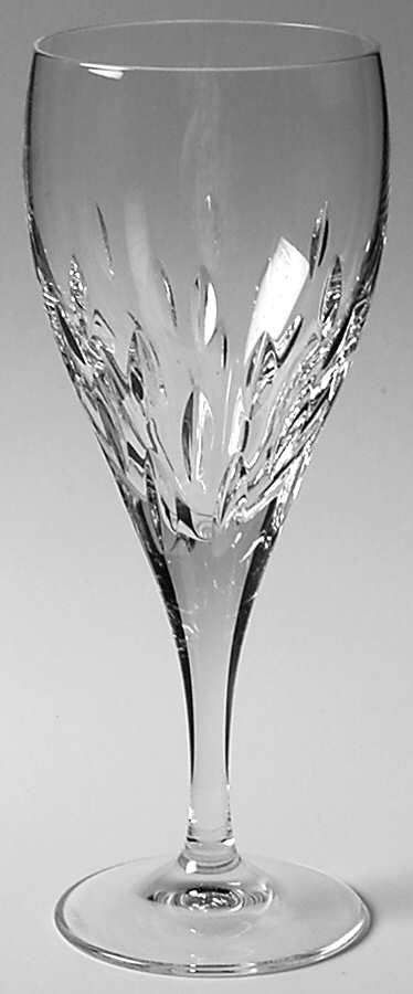 Raindrops Water Goblet by Galway-1