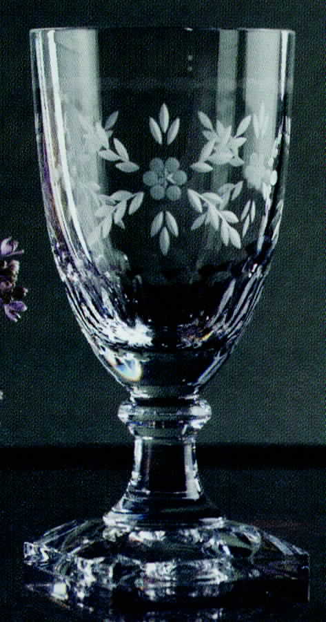Chantilly Water Goblet by Gorham Crystal-1