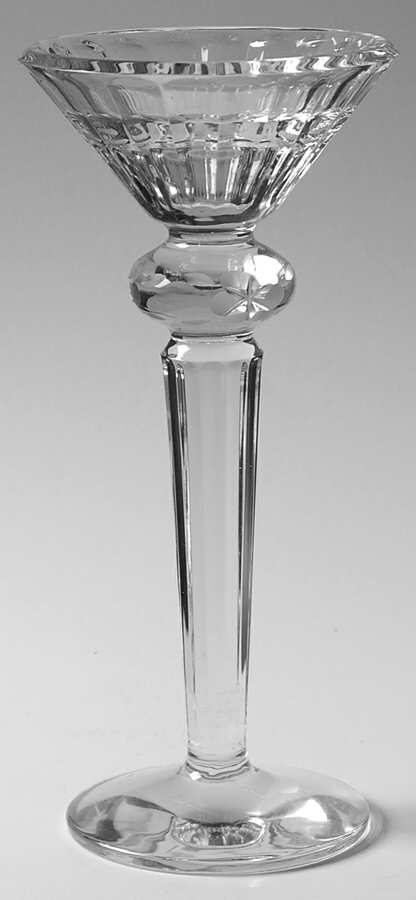 Chantilly 7" Single Light Candlestick by Gorham Crystal-1