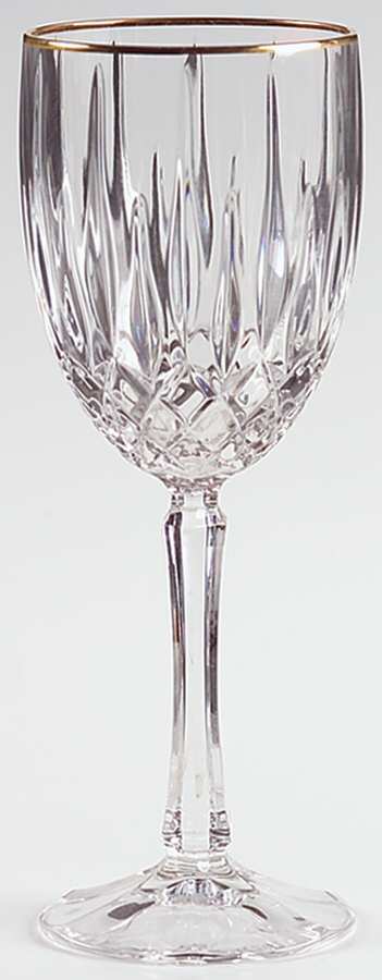 Regalta Gold Wine Glass by Gorham Crystal-1