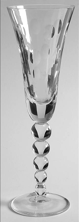 Bubbles Clear Fluted Champagne by Godinger-1