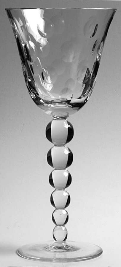 Bubbles Clear Water Goblet by Godinger-1