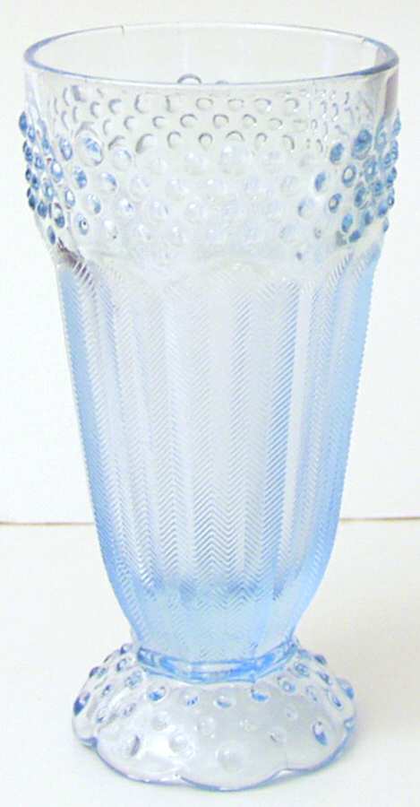 Emily's Attic Blue Highball Glass by Gorham Crystal-1