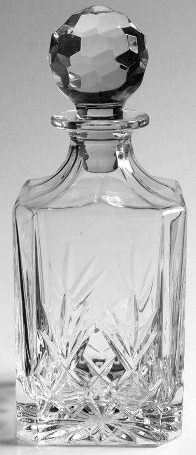 Oranmore Cordial Decanter & Stopper by Galway-1