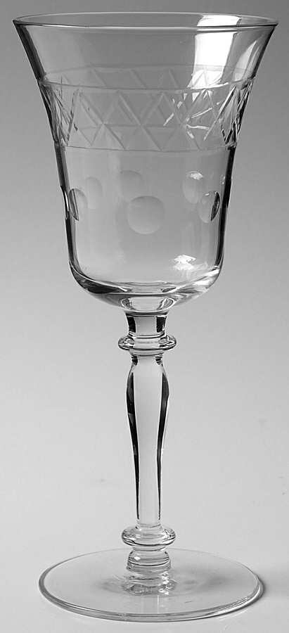 2011-5 Water Goblet by Glastonbury - Lotus-1