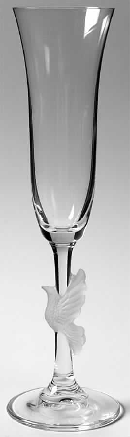 Amore Fluted Champagne by Gorham Crystal-1