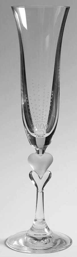 Amore Fluted Champagne by Gorham Crystal-1
