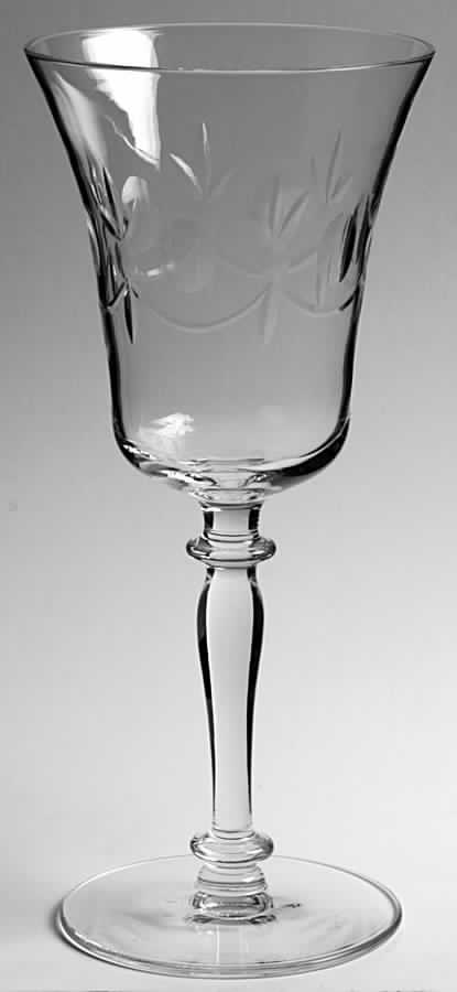 2011-6 Water Goblet by Glastonbury - Lotus-1