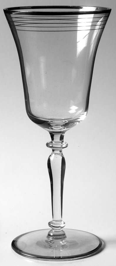 2011-7 Water Goblet by Glastonbury - Lotus-1