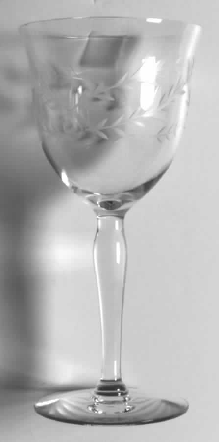 36-2 Water Goblet by Glastonbury - Lotus-1
