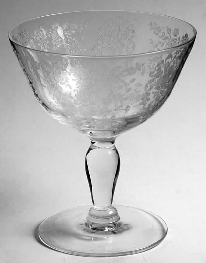 Reflection (Stem L17) Champagne/Tall Sherbet by Glastonbury - Lotus-1